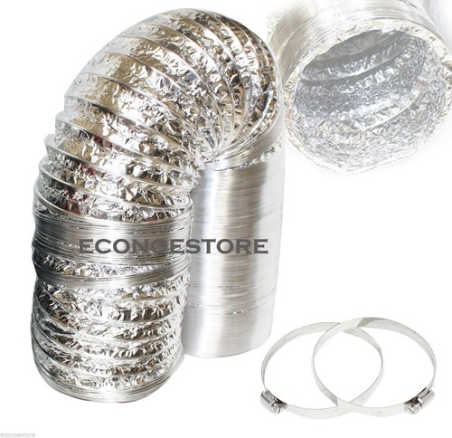 Aluminum air ducting inch - 6", x